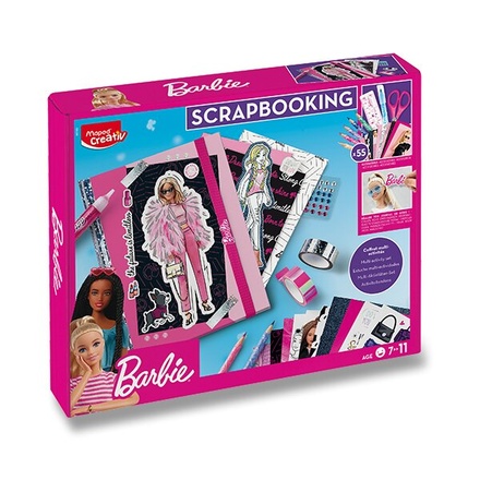 Papírenské zboží - Sada Maped Creativ Barbie Scrapbook