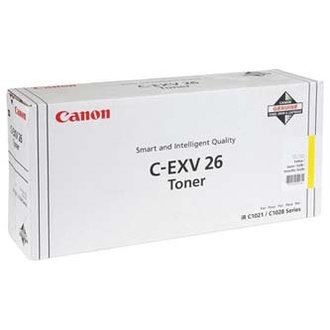 Papírenské zboží - Canon originální toner CEXV26, yellow, 6000str., 1657B006, 1657B011, Canon iR-1021l, O