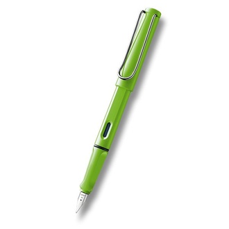 Papírenské zboží - Lamy Safari Shiny Green hrot F