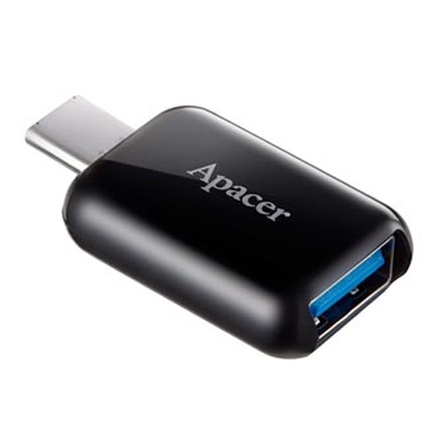 Papírenské zboží - Redukce, USB (3.1), USB C (3.1) M-USB A (3.1) F, 0, černá, Apacer, USB 3.1 ver.1, 5Gbps