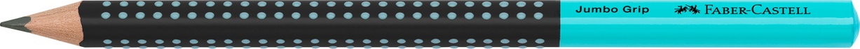 Papírenské zboží - Dwukolorowy ołówek grafitowy Jumbo Grip, turkusowy / czarny Faber-Castell 511912
