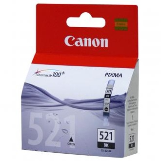 Papírenské zboží - Canon originální ink CLI521BK, black, 665str., 9ml, 2933B001, Canon iP3600, iP4600, MP620