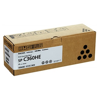 Papírenské zboží - Ricoh originální toner 408184, black, 7000str., Ricoh SP C360DNw, O