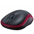 Papírenské zboží - Logitech Mysz M185, 1000DPI, 2.4 [GHz], optyczna, 3kl., bezprzewodowa, czerwona, 1 szt AA