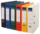 Papírenské zboží - Pilnik dźwigniowy Premium, żółty, 75 mm, A4, z dolnymi mocowaniami ochronnymi, PP/PP, VICTORIA