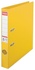 Papírenské zboží - Pilnik dźwigniowy Standard, dolne okucia ochronne, żółty, 50 mm, A4, PP, ESSELTE