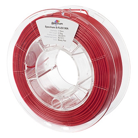 Papírenské zboží - Spectrum 3D filament, S-Flex 90A, 1,75mm, 250g, 80252, bloody red