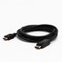 Papírenské zboží - Video Kabel DisplayPort M - HDMI M, 2m, czarna, Logo, blistr