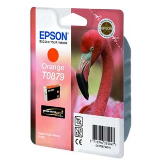 Papírenské zboží - Epson originální ink C13T08794010, orange, 11,4ml, Epson Stylus Photo R1900