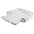 Papírenské zboží - HARVEY, łóżko z funkcją zabezpieczenia mebli, biały/czarny 90 x 90 cm