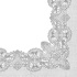 Papírenské zboží - Ubrousky PAW L 33x33cm 3 vrst. Royal Lace Frame Silver [20 ks]