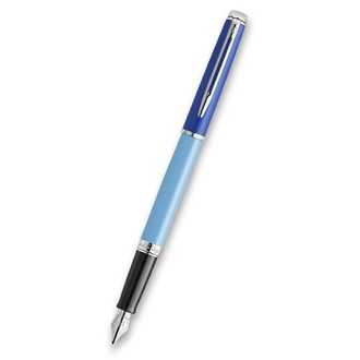 Papírenské zboží - Waterman Hémisphere Colour Blocking Blue CT plnicí pero hrot F