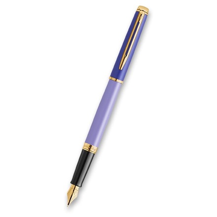 Papírenské zboží - Waterman Hémisphere Colour Blocking Purple GT plnicí pero hrot F