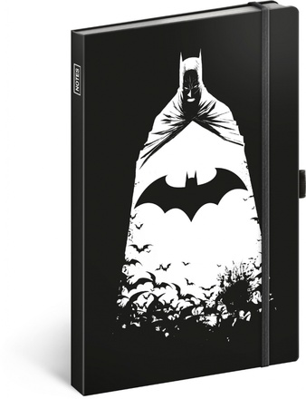 Papírenské zboží - Notes Batman, linkovaný, 13 × 21 cm