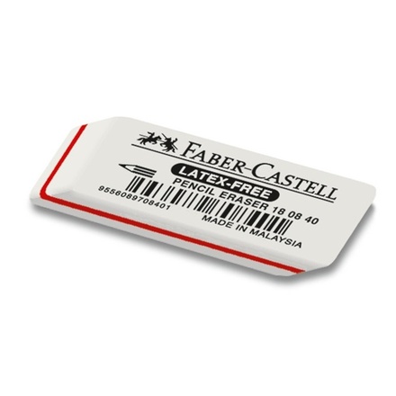 Papírenské zboží - Stěrací pryž Latex Free 7008 Faber Castell 180840